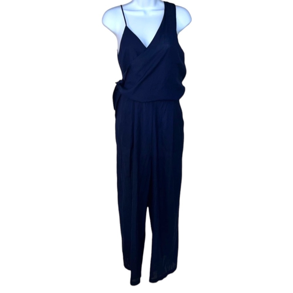 NEW Anthropologie Greylin Navy blue Jumpsuit Size S